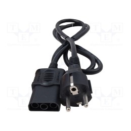 1 pcs x KYORITSU - KEW7125 - Mains cable, Len: 1.5m, KEW4118A,KEW5406A, Plug: EU