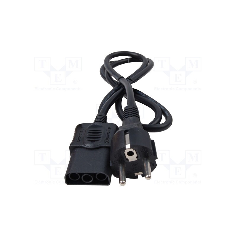 1 pcs x KYORITSU - KEW7125 - Mains cable, Len: 1.5m, KEW4118A,KEW5406A, Plug: EU