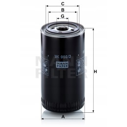 Mann filter wk 950 fuel filter 3