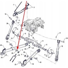 P5s56101120 rear hanger plate right