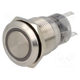 1 pcs x ONPOW - LAS1-AGQ-11E/Y/6V - Switch: vandal resistant, Pos: 2, SPDT, 0.5A/220VAC, 1A/24VDC, IP67