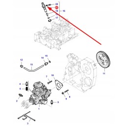 La1118641 injector washer r6 x 20
