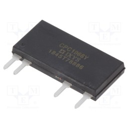 1 pcs x IXYS - CPC1966Y - Relay: solid state, Icntrl max: 50mA, 3000mA, max.240VAC, THT, SIP4