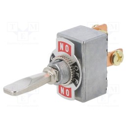 1 pcs x SWITCH COMPONENTS - TD2-1F-DC-3-H - Switch: toggle, Pos: 3, SPDT, ON-OFF-ON, 50A/12VDC, Leads: screw