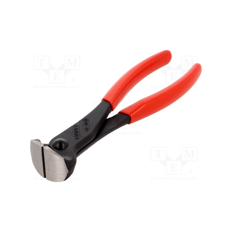 1 pcs x KNIPEX - 68 01 180 - Pliers, end,cutting, 180mm