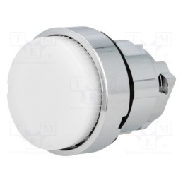 1 pcs x SCHNEIDER ELECTRIC - ZB4BW11 - Switch: push-button, 22mm, Stabl.pos: 1, white, ZBV6, IP66, Pos: 2