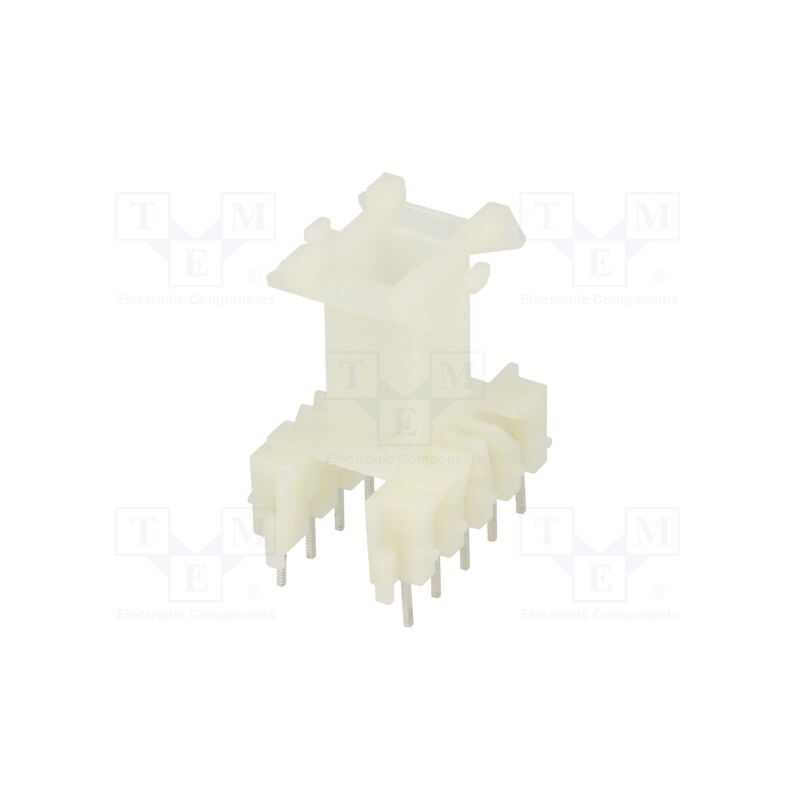 1 pcs x WEISSER - WE-2752V - Coil former: with pins, plastic, No.of term: 10, Poles number: 1