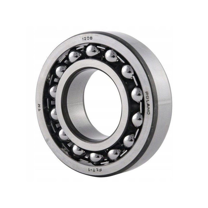 Polish self-aligning ball bearing 1206