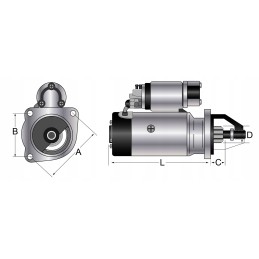 Starter lukas 68277 388187a2