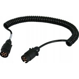 Spiral electric cable 3m 7 pin Jaeger Erich