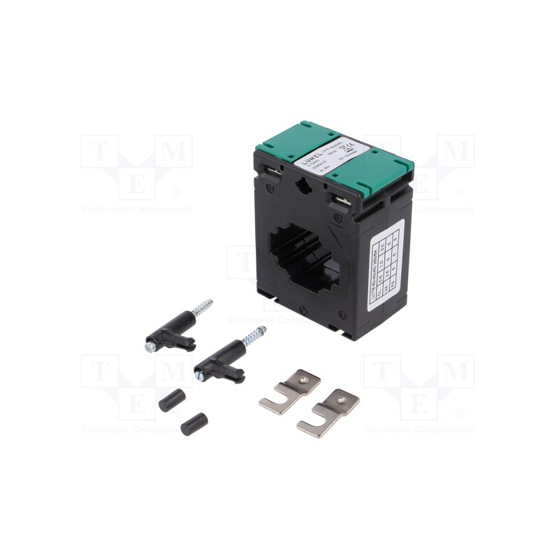 1 pcs x LUMEL - LCTB-6240400250A55 - Current transformer, LCTB, I AC: 250A, 2.5VA, Body dim: 78x62x40mm