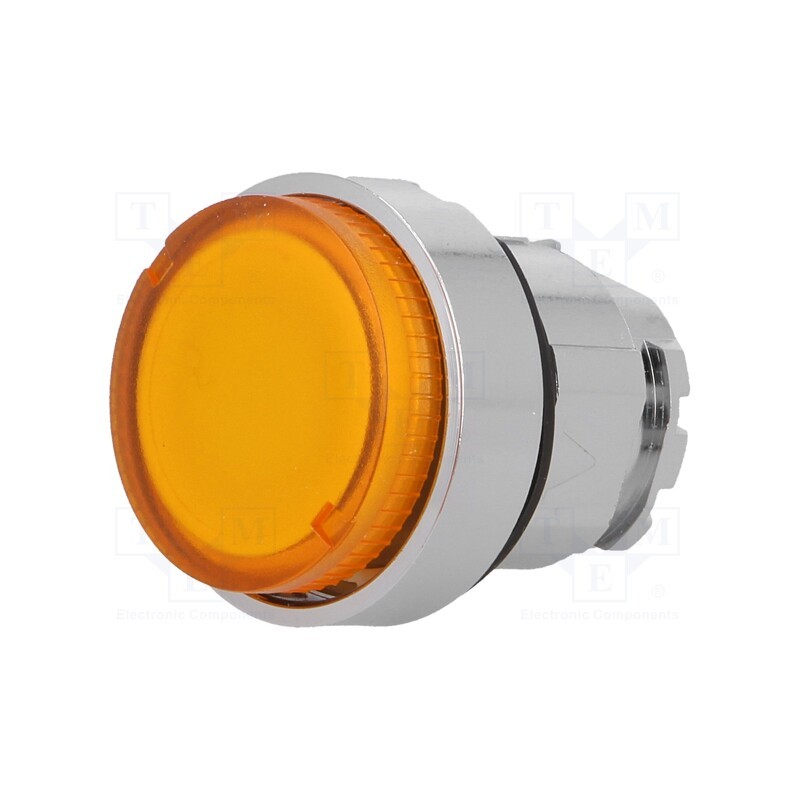 1 pcs x SCHNEIDER ELECTRIC - ZB4BW15 - Switch: push-button, 22mm, Stabl.pos: 1, orange, ZBV6, IP66, Pos: 2