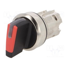 1 pcs x SIEMENS - 3SU1052-2BL20-0AA0 - Switch: rotary, 22mm, Stabl.pos: 3, red, depending on the holder