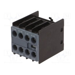 1 pcs x SIEMENS - 3RH2911-1GA04 - Auxiliary contacts, Series: 3RH20, Size: S00, front, 6A