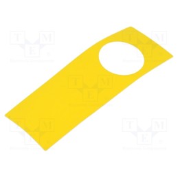 1 pcs x EAO - 45-561.1400 - Description label, 45, 150x38mm, plastic, Body: yellow