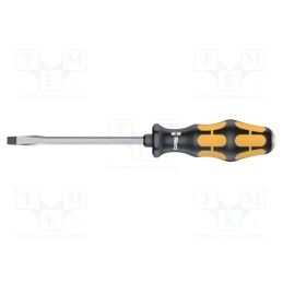 1 pcs x WERA - 5018266001 - Screwdriver, slot, for impact,assisted with a key, 7,0x1,2mm