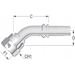Tip dn06 9 16 unf 45