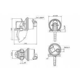 J928143kr fuel pump feeding Kramp