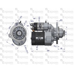 Starter with reducer ursus c330 c360 expom