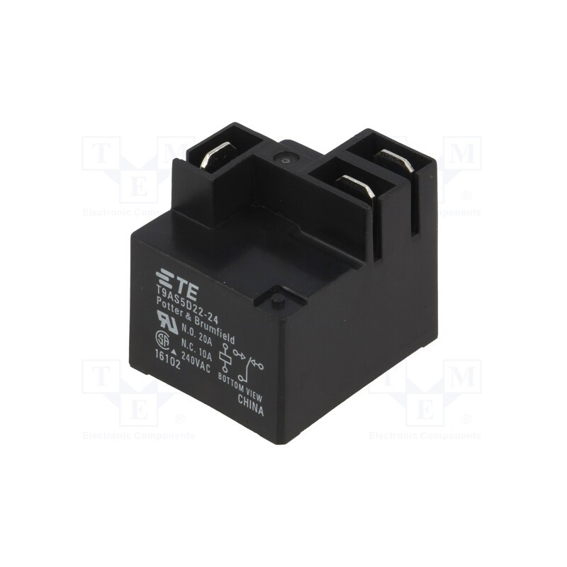 1 pcs x TE Connectivity - 3-1419104-6 - Relay: electromagnetic, SPDT, Ucoil: 24VDC, 20A, Ucoil min: 18VDC