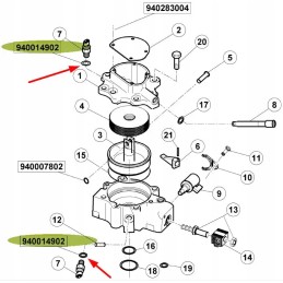 6005000759 sealing ring 14 x 25 x 2 5