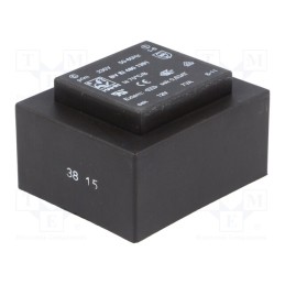 1 pcs x HAHN - BV EI 480 1391 - Transformer: encapsulated, 7VA, 230VAC, 12V, 583mA, PCB, BVEI