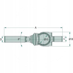 Axial joint 38712671