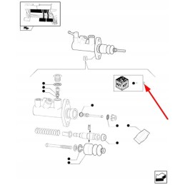 411 63 01 brake master cylinder repair kit
