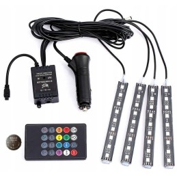 LED interior lighting in the car cabin RGB pilot