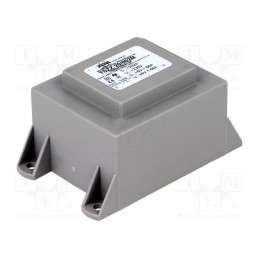 1 pcs x INDEL - TSZZ20/002M - Transformer: encapsulated, 20VA, 230VAC, 6V, 6V, 1.66A, 1.66A, PCB