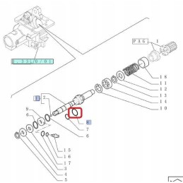 Seal new holland fiat case ford 5152665 cnh