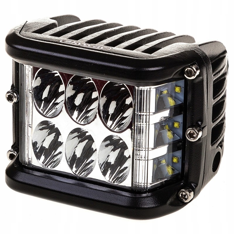 Halogen 36w 12 led searchlight strobe work lamp