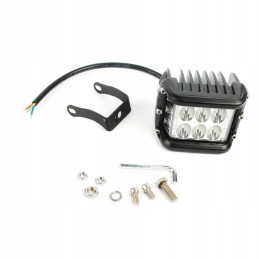 Halogen 36w 12 led searchlight strobe work lamp