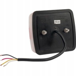 Halogen LED rear lamp square 12 24v