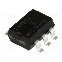 1 pcs x VISHAY - LH1500AAB - Relay: solid state, SPST, Icntrl max: 0.9mA, 150mA, max.350VAC