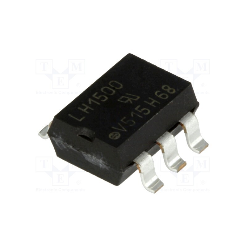 1 pcs x VISHAY - LH1500AAB - Relay: solid state, SPST, Icntrl max: 0.9mA, 150mA, max.350VAC