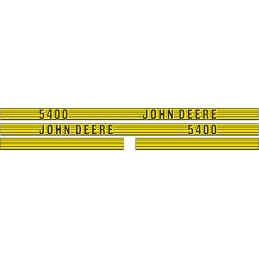 John Deere 5400 laminated stickers