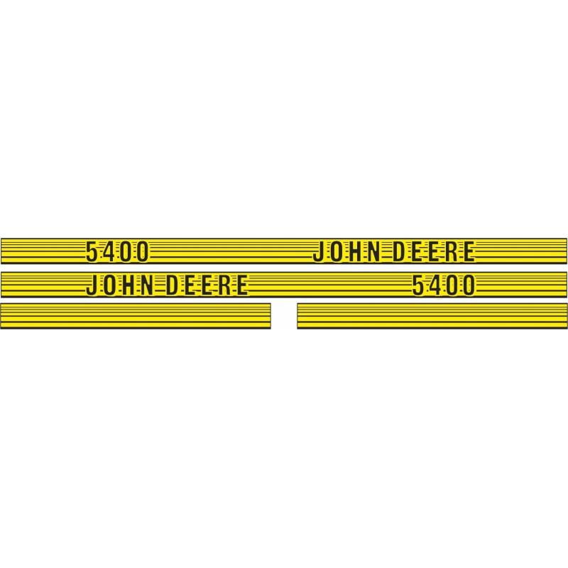 John Deere 5400 laminated stickers