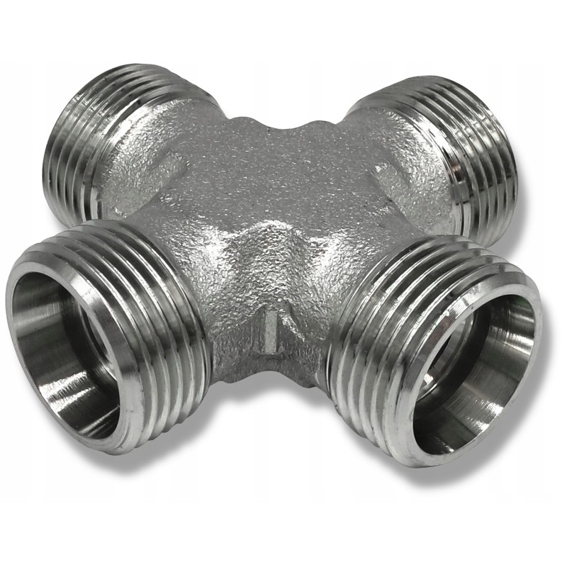 Hydraulic crossover connector type bbbb 16 16 16 16