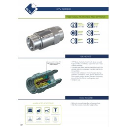 Safety valve for trailer vuba ab 1 2 set
