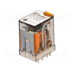 1 pcs x FINDER - 55.33.8.024.0010 - Relay: electromagnetic, 3PDT, Ucoil: 24VAC, Icontacts max: 20A