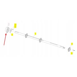 102600101 flange with bearing