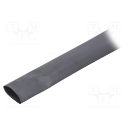 60 m x TE Connectivity - RNF-3000-24/8-0-SP - Heat shrink sleeve, glueless, 3: 1, 24mm, black, polyolefine