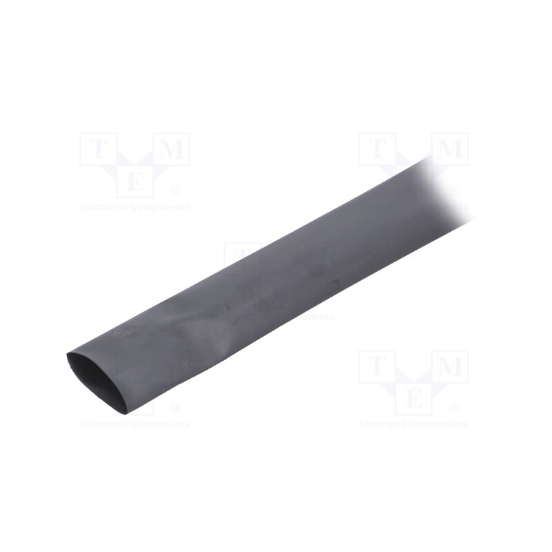60 m x TE Connectivity - RNF-3000-24/8-0-SP - Heat shrink sleeve, glueless, 3: 1, 24mm, black, polyolefine