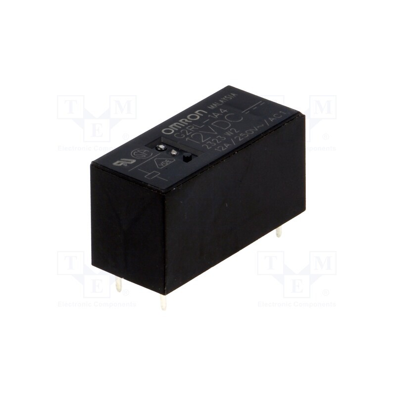 1 pcs x OMRON OCB - G2RL-1A4 12VDC - Relay: electromagnetic, SPST-NO, Ucoil: 12VDC, Icontacts max: 12A