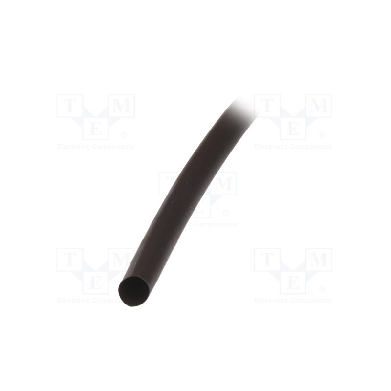 60 m x HELLERMANNTYTON - 315-50480 - Heat shrink sleeve, 2: 1, 4.8mm, black