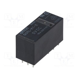 1 pcs x OMRON OCB - G5RL-K1-E-5DC - Relay: electromagnetic, SPDT, Ucoil: 5VDC, Icontacts max: 16A, PCB