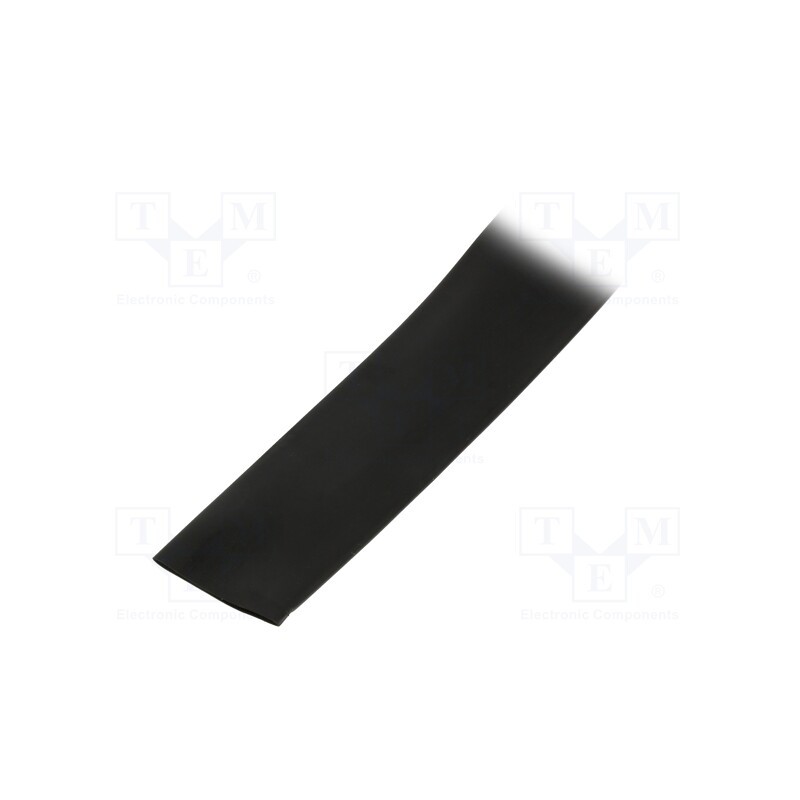 60 m x HELLERMANNTYTON - 315-51900 - Heat shrink sleeve, 2: 1, 19.1mm, black