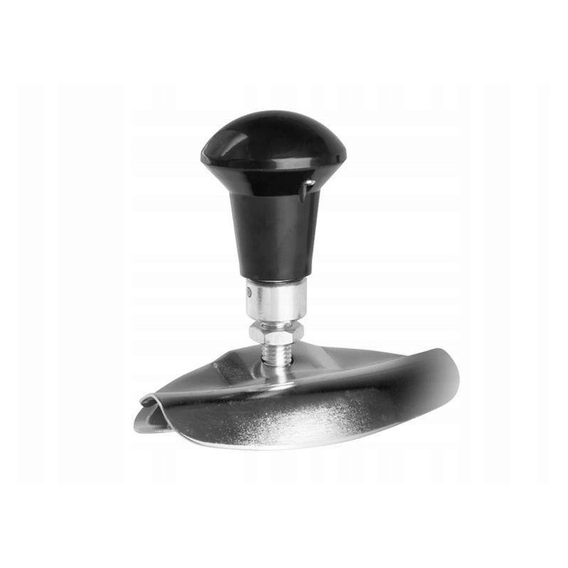 Silver foldable steering wheel knob