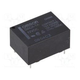 1 pcs x OMRON OCB - G5CA-1A 12VDC - Relay: electromagnetic, SPST-NO, Ucoil: 12VDC, Icontacts max: 10A